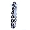 Acciaio Inox & Nero IP Ion Placcato 9mm Ferro di Cavallo Collegamento Bracciale