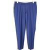 Suitsupply Brescia Pantaloni Uomo Blu in Lana 100% Pences Regolare UK36R