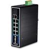 ‎TRENDnet TRENDnet 12-Port Hardened Industrial Gigabit PoE+ Layer 2+ Managed DIN-Rail Swit