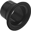 Pesoncarl Potenziatore per grancassa, amplificatore per batteria regolabile, pratico altoparlante per basso portatile in plastica ABS per accessori a percussione, nero
