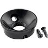 Musiclily Pro 3/8 Pollici TL Piastra ricevi Jack Plate Nero
