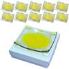 Regalami.shop10 bomboniere piattino Murano con Scatola per Battesimo, Comunione, cresima e Matrimonio (Giallo, Scatola)