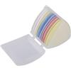 Generico Tailors Chalk - Gesso da Cucito | Gesso per Stoffa | Gesso da sarta | Gesso da Sarto in Tessuto colorato a Forma di Triangolo | per Strumenti da Cucito con Scatola per marcatura di Cucito su