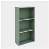 nextradeitalia 1 PZ LIBRERIA 2 RIPIANI 50X22,8X95 CM VERDE SALVIA