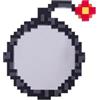 SELETTI Pixel Mirror Bomb Specchio 55,5 x 60 cm