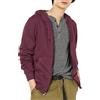 Amazon Essentials Felpa con Cappuccio e Cerniera Integrale in Pile (Disponibile nelle Taglie Big & Tall) Uomo, Bordeaux, XL