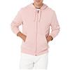 Amazon Essentials Felpa con Cappuccio e Cerniera Integrale in Pile (Disponibile nelle Taglie Big & Tall) Uomo, Rosa, XS