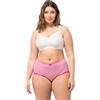 Ulla Popken Womenswear Plus Size Curvy Microfiber Spacer Bra 819009, Neve Bianca, 5E