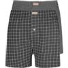 Nur Die 2 Boxer Larghi, vestibilità Larga, 100% Cotone, Pigiama, Confezione Doppia, Mutande da Uomo Classiche, Mix Grigio, XXL