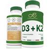 EternaVea - Vitamina D3 2000 UI e K2 MK-7 100µg - 1 Anno di Scorta