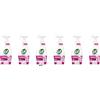 Italy Shop Service 6 x Cif Spray Attivo con Candeggina, 650 ml, Potere Sbiancante, Pretrattante sui Tessuti Bianchi, per tutte le superfici della casa, + portachiavi Italy Shop Service in omaggio