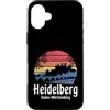 Heidelberg Baden-Württemberg Schloss Nec Custodia per iPhone 16 Plus Heidelberg Baden-Württemberg
