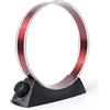Jetfon Tecsun AN-100 Antenna a Telaio per Onde Medie (AM) Alta Performance - Antenna a Loop Orientabile e Sintonizzabile per Migliorare la Ricezione, Frequenze 520-1710 kHz, Senza Alimentazione