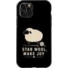 Needle Felting Wool Craft Sheep Makers S Custodia per iPhone 11 Pro Feltro ad ago carino pecora amante del mestiere tee pugnalata lana rendere gioia