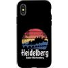 Heidelberg Baden-Württemberg Schloss Nec Custodia per iPhone X/XS Heidelberg Baden-Württemberg