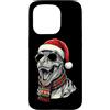 Cool Christmas Xmas Cute Funny Lover Gif Custodia per iPhone 15 Pro T-Rex Trex Dinosauro Dino Santa Hat Plaid Sciarpa Occhiali da Sole