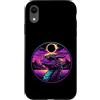 Vaporwave Dragon Co. Custodia per iPhone XR Vaporwave Dragon Occhiali da sole Solar Eclipse
