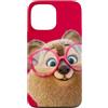 Disney Custodia per iPhone 13 Pro Max Disney Zootopia 2 Dr. Fuzzby Quokka Big Face Red