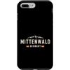 Mittenwald Germany Alpine City Travel Ap Custodia per iPhone 7 Plus/8 Plus Mittenwald Germania City Travel Montagne panoramiche