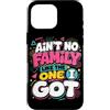 Family Pride Apparel Custodia per iPhone 16 Pro Max Non c'è una famiglia come quella che ho avuto umorismo