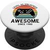 Level 46 Unlocked - Gamer Since Livello 46 Sbloccato - Gamer since PopSockets PopGrip Adesivo