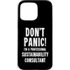 Sustainability Consulting & ESG T-Shirts Custodia per iPhone 15 Pro Max Consulente Sostenibilità