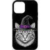 Illustrazioni Gatti Spaventosi Custodia per iPhone 12 mini Arte di Halloween per Amanti dei Gatti Stregati