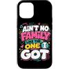 Family Pride Apparel Custodia per iPhone 12/12 Pro Non c'è una famiglia come quella che ho avuto umorismo