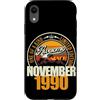 Jahrgang 1990 36. Geburtstag Awesome Custodia per iPhone XR Grande da novembre 1990 36° compleanno frase 36 anni