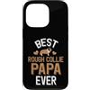 I Love Rough Collies Apparel Custodia per iPhone 13 Pro Miglior cane da compagnia sveglio di Rough Collie Papa