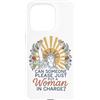 Maglietta Con Bandiera Americana Donna D Custodia per iPhone 15 Pro Femminismo T Shirt Donna American USA Ragazze Bandiera
