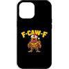 F-CAW-F Funny Christmas Chicken Xmas Des Custodia per iPhone 12 Pro Max Funny F-Caw-F Rooster FCAWF Santa Chicken Christmas Light