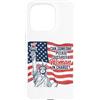 Maglietta Con Bandiera Americana Donna D Custodia per iPhone 15 Pro Femminismo T Shirt Donna American USA Ragazze Bandiera
