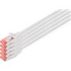 DIGITUS Cavo LAN Cat 6 - 10 m - 5 pezzi - S/FTP schermato - 1 Gbit/s - 250 MHz - PoE++ - AWG 27/7 - LSZH - Cavo di rete RJ45 - Compatibile con Cat6A e Cat7 - Bianco