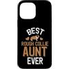 I Love Rough Collies Apparel Custodia per iPhone 13 Pro Max Pet Collie Proprietario Miglior Rough Collie zia