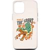 Lunar New Year Snake Zodiac Japanese Ret Custodia per iPhone 12/12 Pro Anno del Serpente Retro Giapponese Tattoo Art Zodiaco Cinese