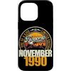 Jahrgang 1990 36. Geburtstag Awesome Custodia per iPhone 14 Pro Max Grande da novembre 1990 36° compleanno frase 36 anni