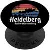 Heidelberg Baden-Württemberg Schloss Nec Heidelberg Baden-Württemberg PopSockets PopGrip Adesivo