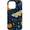 Modern Botanical Floral Art for Nature L Custodia per iPhone 14 Pro Max Umore autunnale botanico di zucca floreale Cottagecore