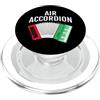 Mexican Music Humor Co Divertente suonatore di fisarmonica messicano musicista Messico Design PopSockets PopGrip per MagSafe