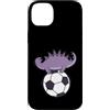 dino prehistoric times pangaea prehistor Custodia per iPhone 14 Plus Dino ama Soccer Dinosaur Rettile
