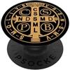Saint Benedict Medal PAX Peace and Prote Medaglia di San Benedetto PAX Pace e Protezione PopSockets PopGrip Adesivo