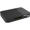 DIGIQUEST AX3_tivùsat UNIVERSALE | Decoder COMBO 4K tivùsat con Triplo Tuner DVB-T2 HEVC Main 10 (10 bit), DVB-S2, Powered by Android TV™ | Controllo vocale | Google Cast™ | Smartcard tivùsat Inclusa