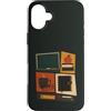 Teacher & Classroom Co. Custodia per iPhone 16 Plus Insegnante Forniture scolastiche Libri Caffè