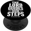 Bible Verse Proverbs 19 9 Tees Il Signore guida i nostri passi Proverbi 16:9 Versetto della Bibbia PopSockets PopGrip Adesivo