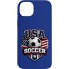 United Labels Custodia per iPhone 14 Plus Calcio - USA Soccer