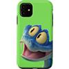 Disney Custodia per iPhone 11 Disney Zootopia 2 Gary De'Snake Big Face Green