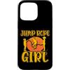 Rope Skipping and Friends Fitness Fun Ap Custodia per iPhone 15 Pro Max Corda per saltare la corda da ragazza