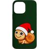 Christmas Animals Custodia per iPhone 13 Pro Max lumaca Natale