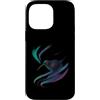 aurora kiwi swirl night sky art kiwi bir Custodia per iPhone 14 Pro Max Aurora Swirl Kiwi Art